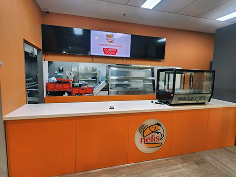 Nefis Fish Chips shop fitout