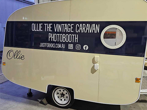 custom caravan cabinet